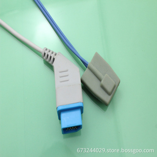 Compatible Nihon Kohden spo2 sensor supply,paitient monitor 14pin spo2 sensor,CE/ISO13485 approved
